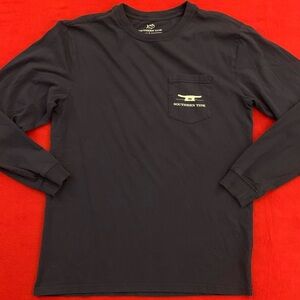 SOUTHERN TIDE LS All Cotton Fish Back Jersey